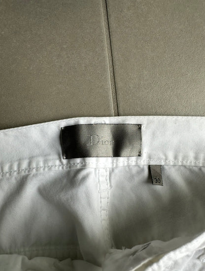 Dior Homme SS07 "we look good together" whiskered trousers