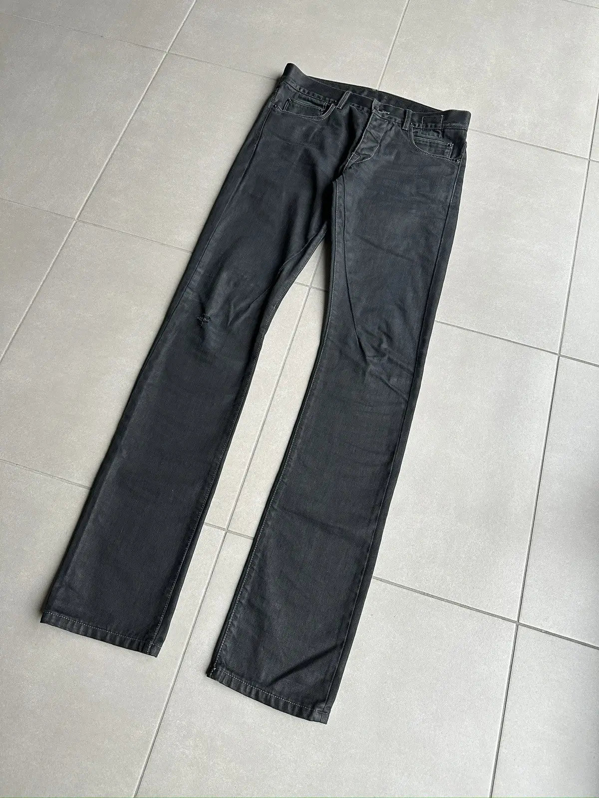 Rick Owens 09SS「STRUTTER」デトロイトカットワックスデニム
