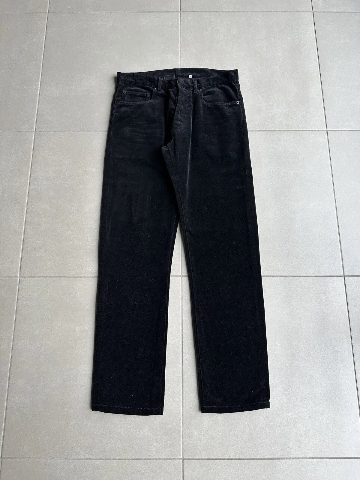 Dior Homme AW05 “In The Morning” velvet trousers