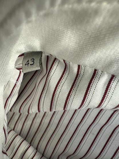 BNWT Dior Homme AW04 “VOTC” striped button up shirt