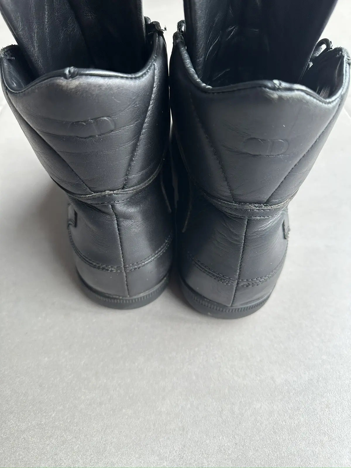 Dior Homme SS04 “Strip” high-top sneakers