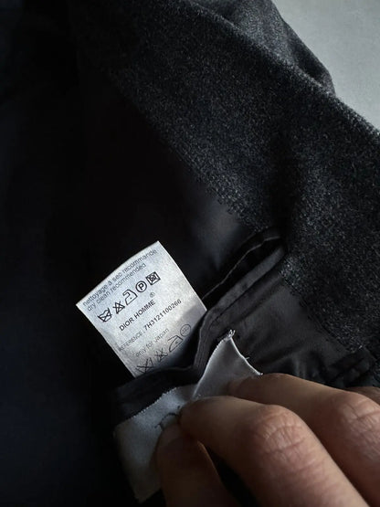 Dior Homme AW07 “Navigate” chalk pinstriped blazer