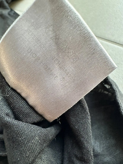 Dior Homme SS04 “Strip” waxed pattern T-shirt