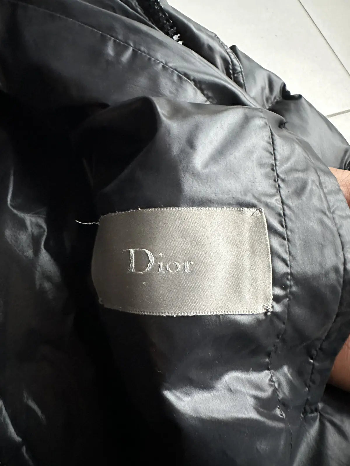 Dior Homme AW07 “Navigate” down puffer jacket