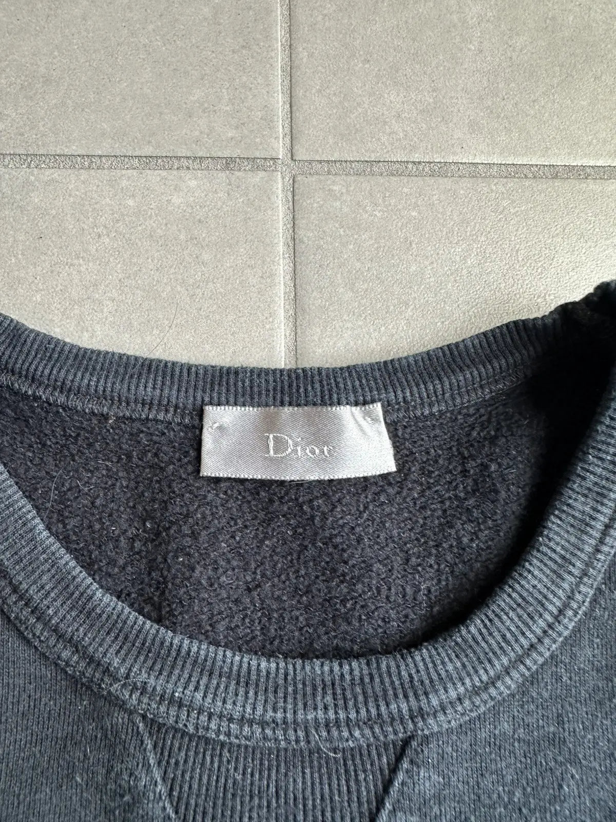 Dior Homme AW07 “Navigate” lets go home sweater