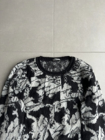 Dior Homme AW07 “Navigate” mohair knit sweater