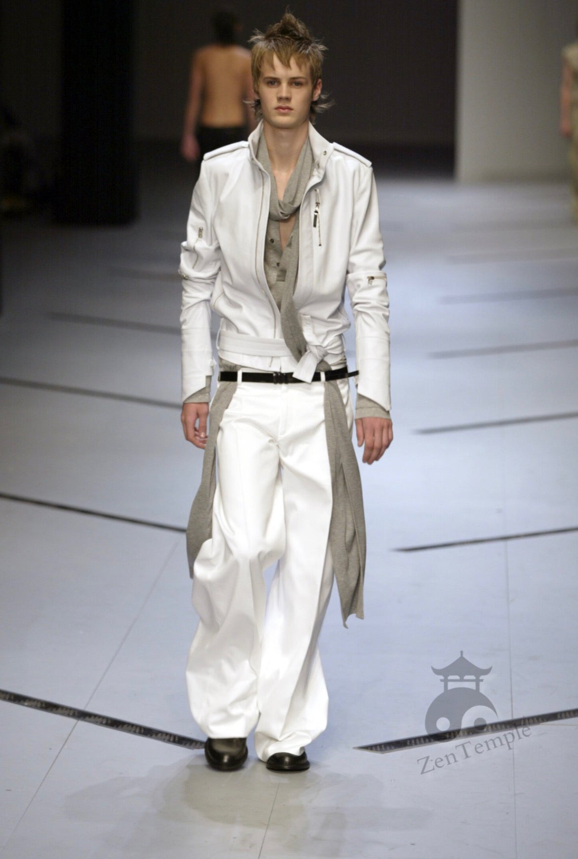 Dior Homme SS03 “Follow Me” leather rider jacket