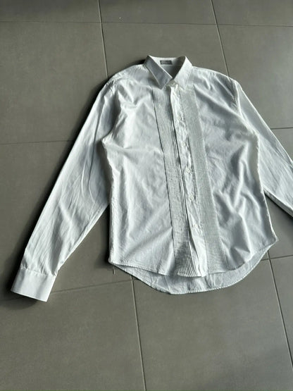 Dior Homme AW05 「イン・ザ・モーニング」ボタンアップタキシードシャツ