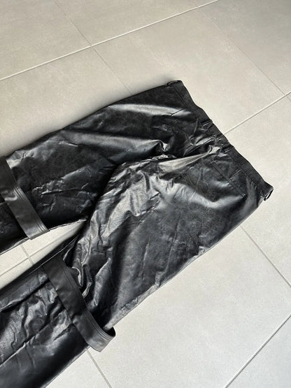 Dior Homme AW03 “Luster” PVC coated cargo pants