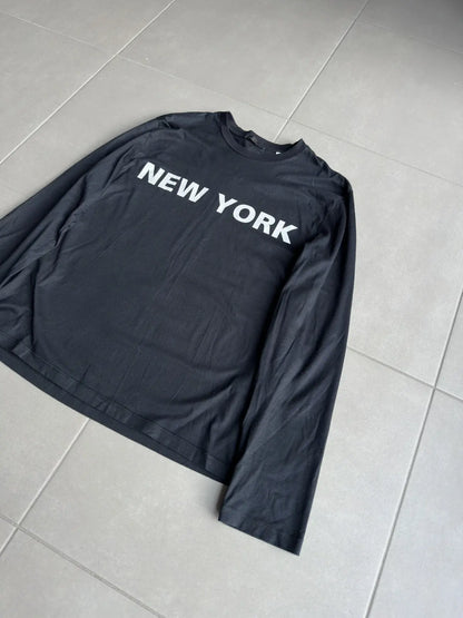 Helmut Lang AW2002 backstage long-sleeve shirt