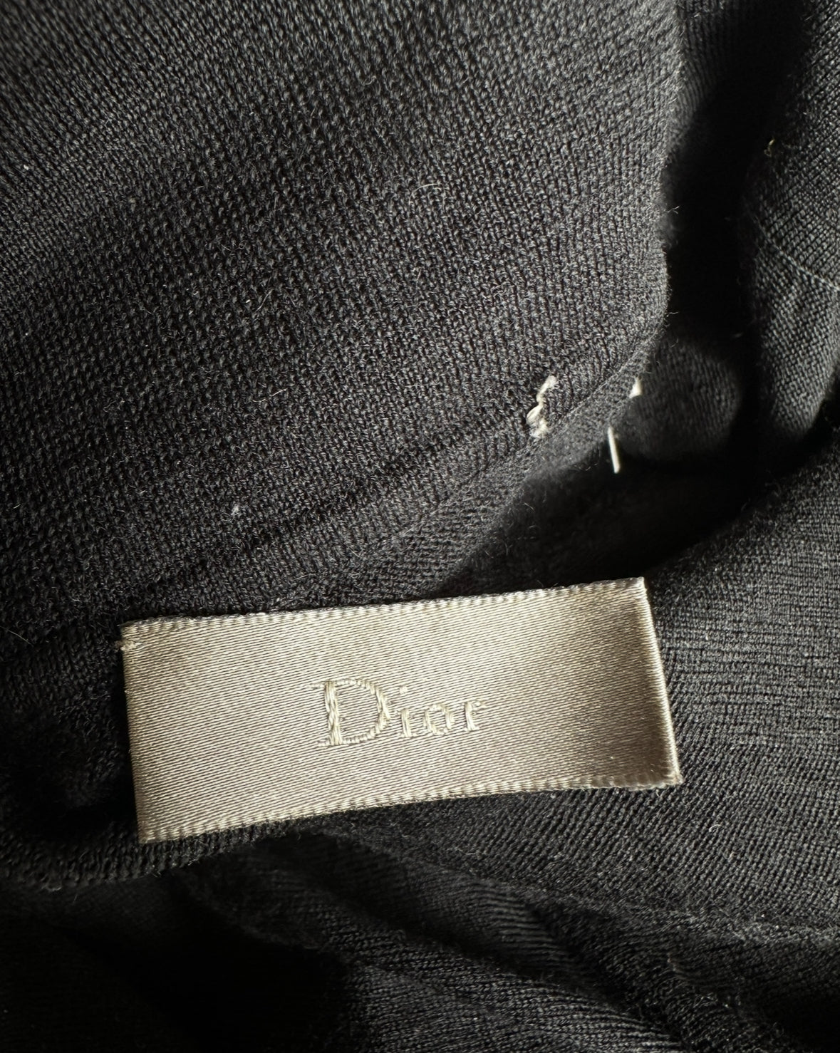 Dior Homme SS05 merino wool sweater