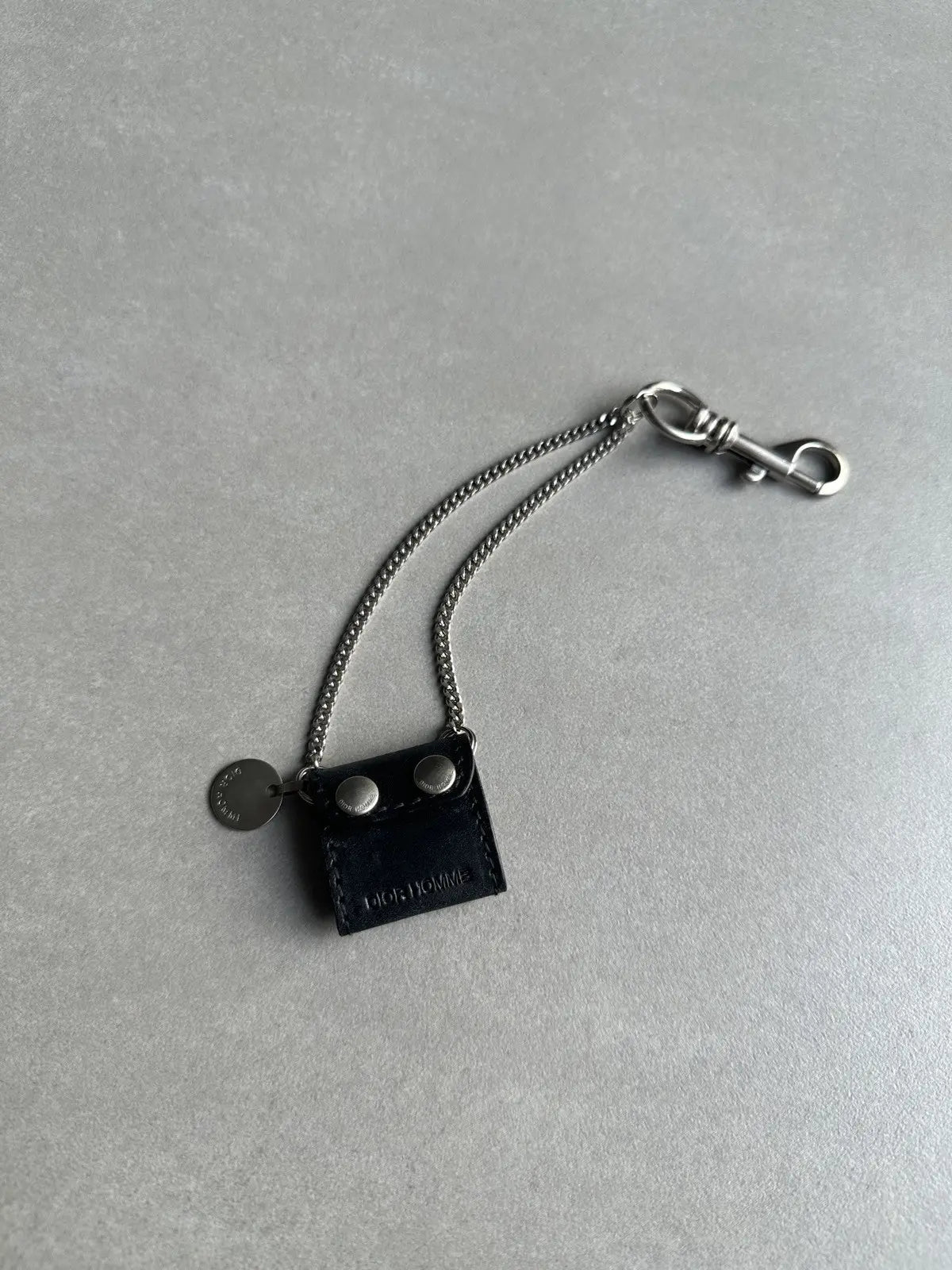 Dior Homme SS06 leather pouch/wallet chain