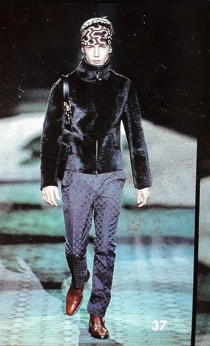 Gucci By Tom Ford AW2000 monogram trousers