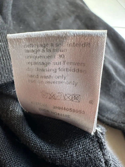 Dior Homme AW03 “Luster” waxed loose high neck sweater