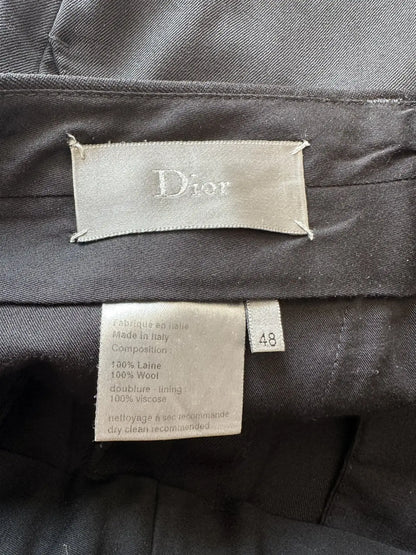 Dior Homme AW05 "in the morning" wool bootcut slacks
