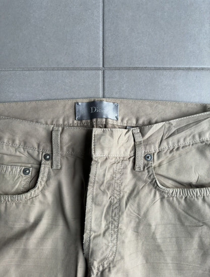 Dior Homme SS07 "we look good together" whiskered trousers