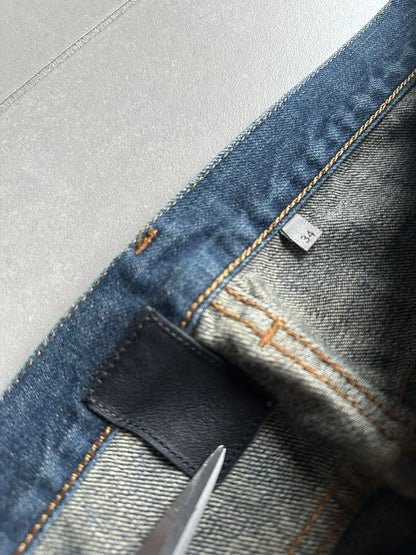 Dior Homme AW06 “These grey days” dust wash denim