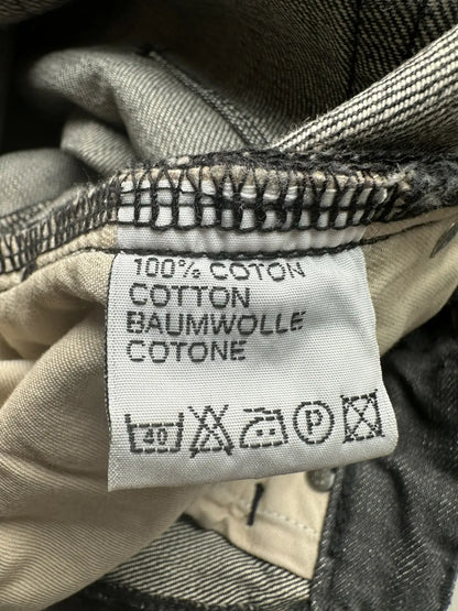 Dior Homme by Hedi Slimane whiskered black jeans