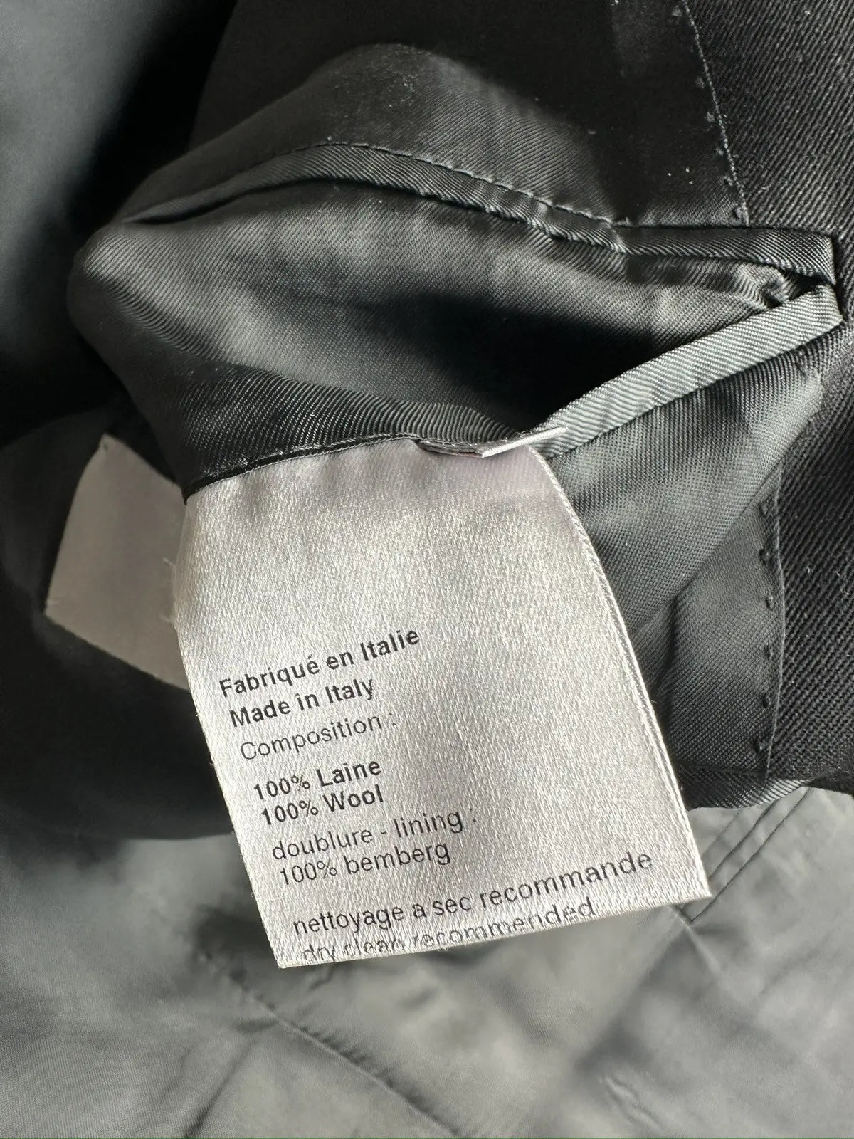 Dior Homme AW05 “In the morning” single button blazer