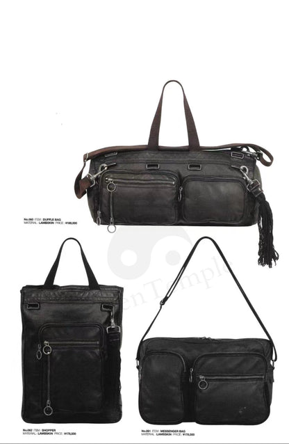 Dior Homme AW06 “These grey days” Deville duffle bag