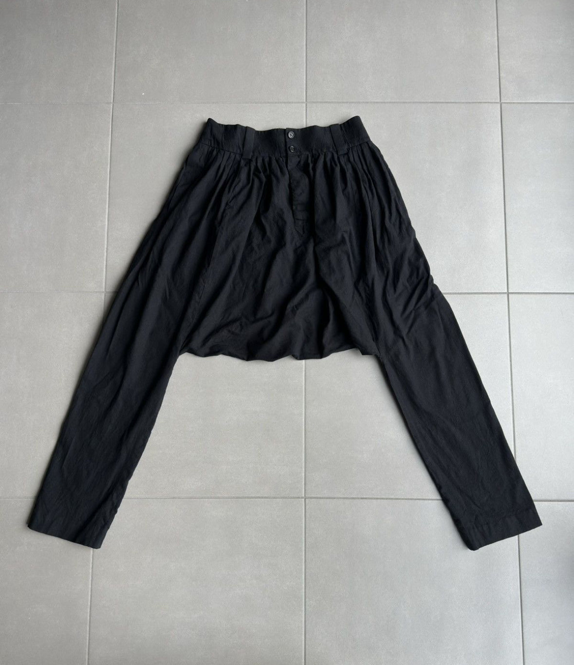 Dior Homme AW07 “navigate” sample sarouel trousers