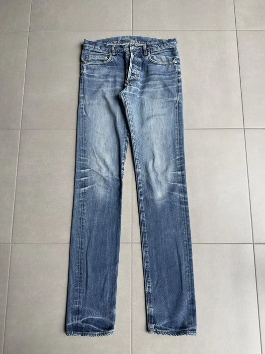 Dior Homme AW07 “Navigate” washed raw jeans