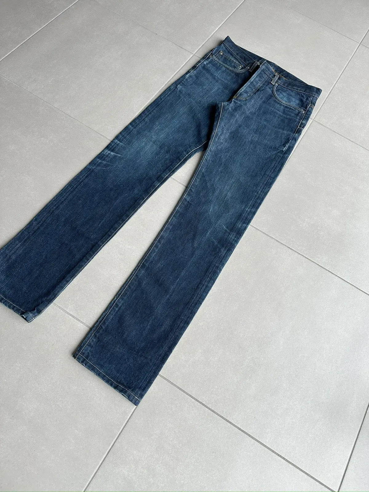 Dior homme AW07 “Navigate” raw MIJ jeans