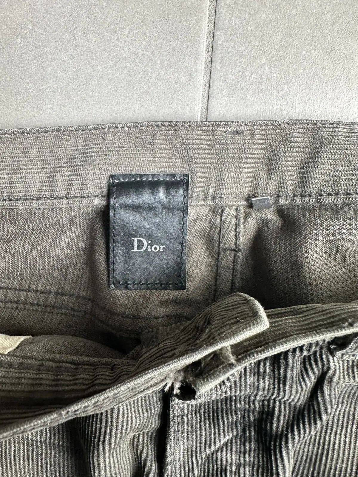 Dior Homme AW04 “Victim Of The Crime” corduroy pants