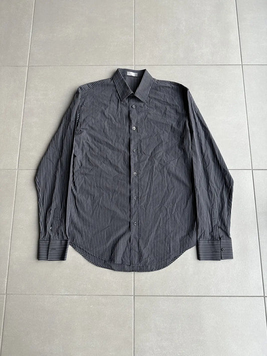 Dior Homme AW06 "These grey days" ストライプ ボタンアップシャツ
