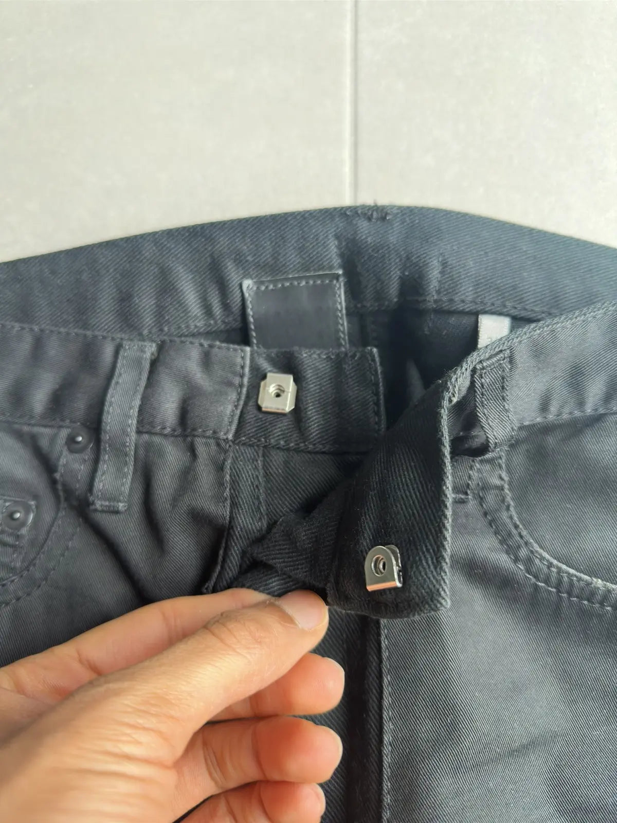 Dior Homme AW07 "Navigate" Patchwork jeans