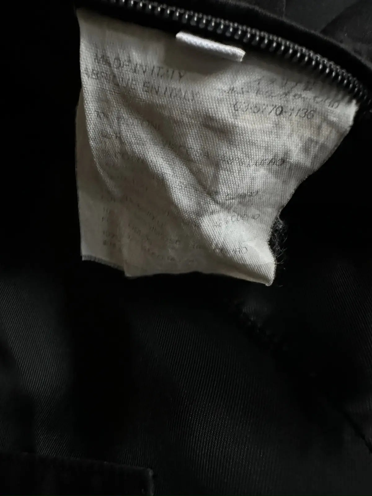 Helmut Lang AW2002 insulated Mac coat