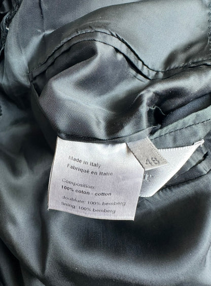 Dior Homme SS04 "strip" peak lapel blazer