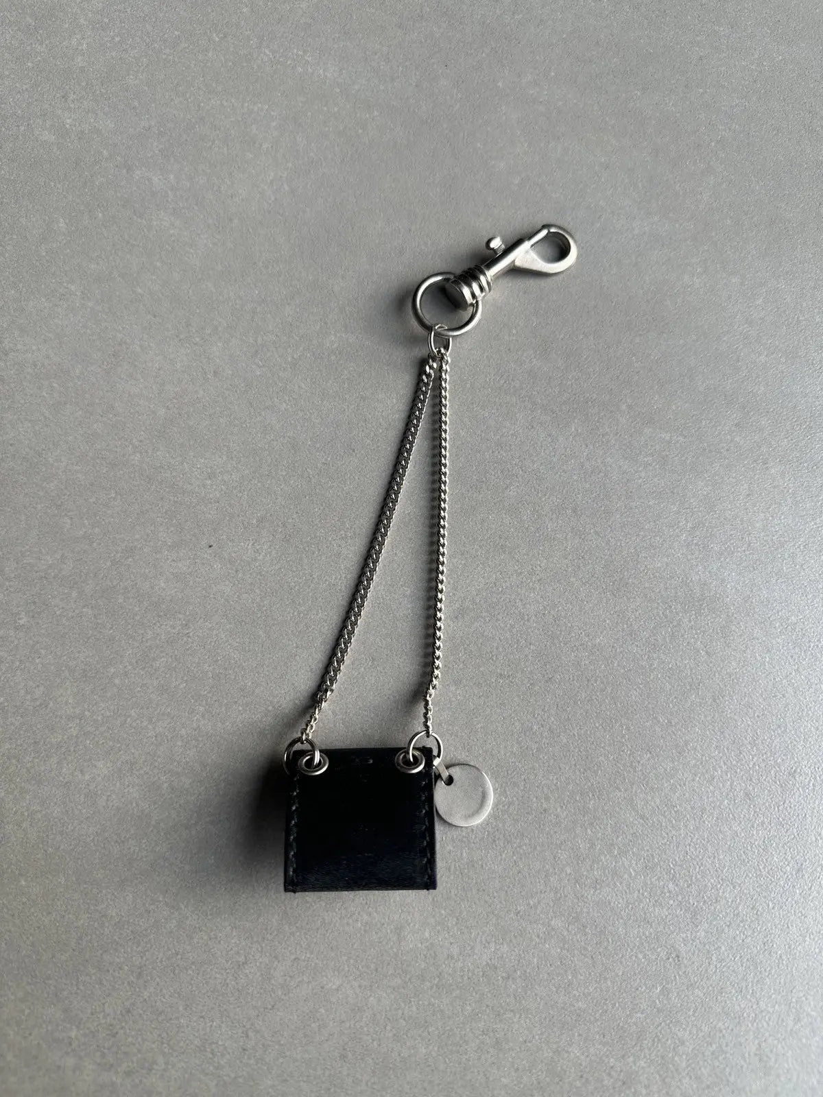 Dior Homme SS06 leather pouch/wallet chain
