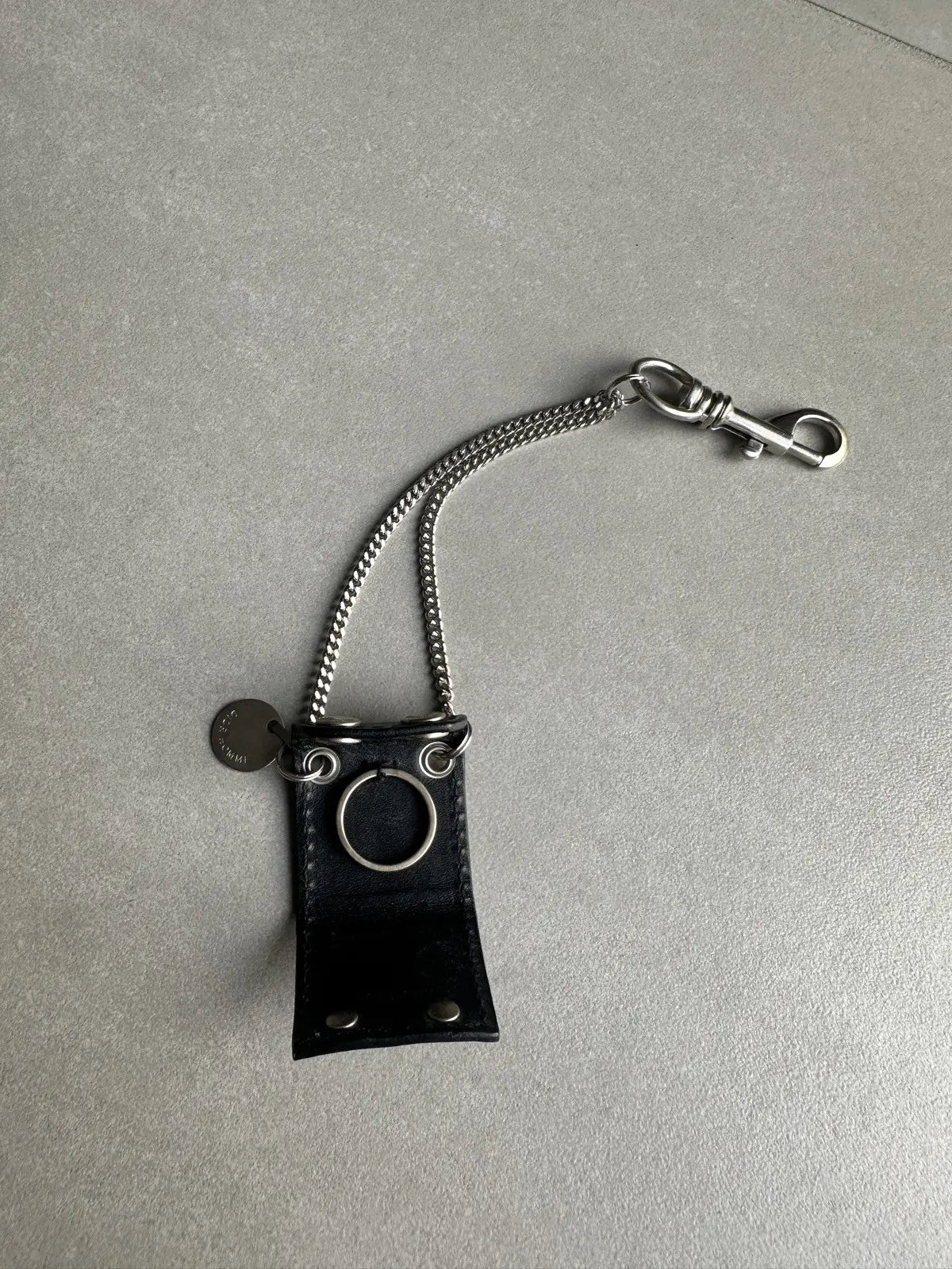 Dior Homme SS06 leather pouch/wallet chain