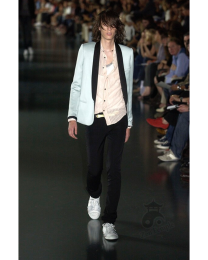 Dior Homme SS05 "BECK/Untitled" semi sheer striped button up