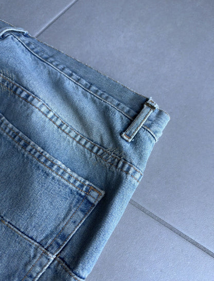 Dior Homme SS06 "The World Was A Mess, But His Hair Was Perfect" crash denim