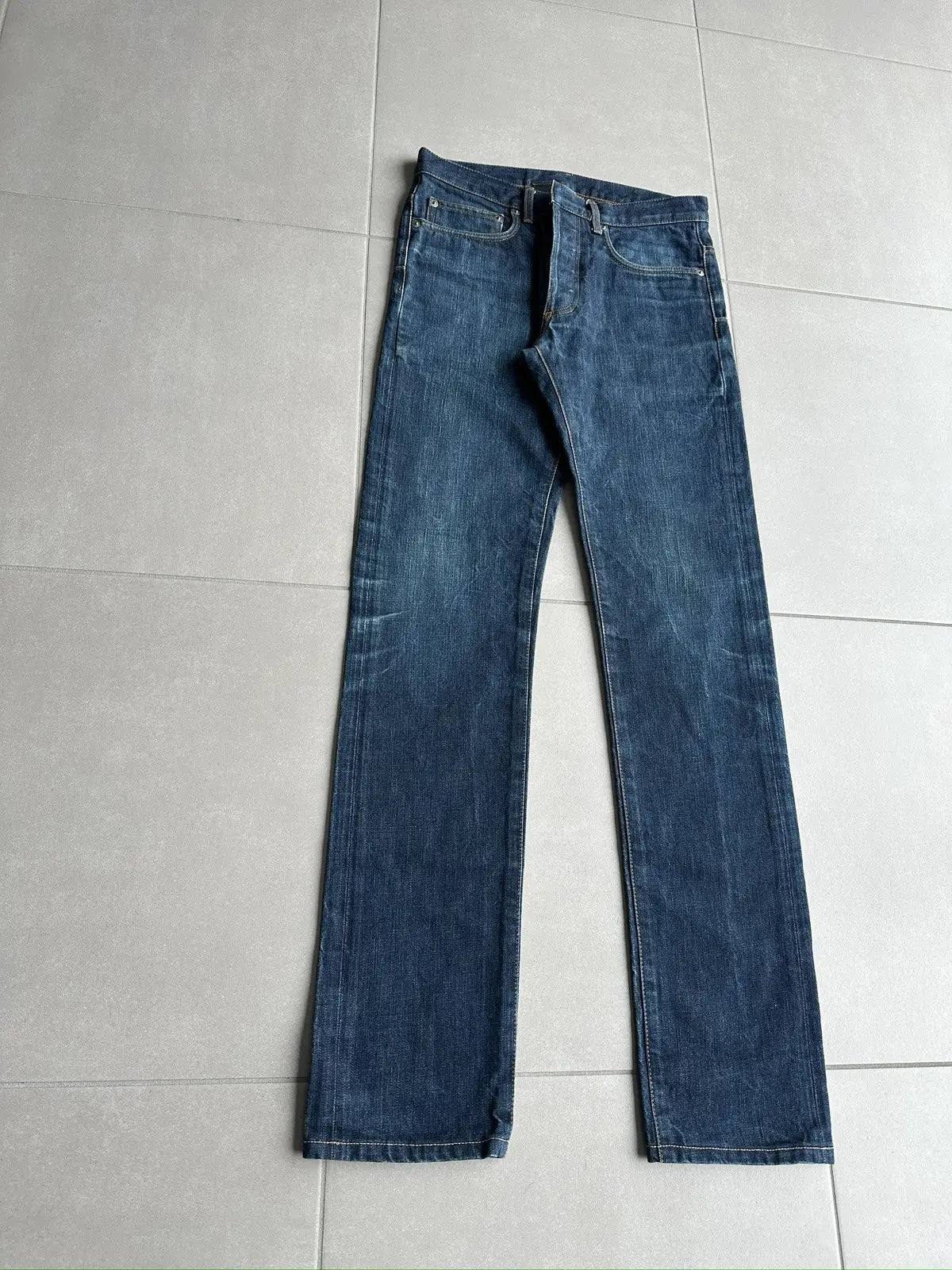 Dior homme AW07 “Navigate” raw MIJ jeans