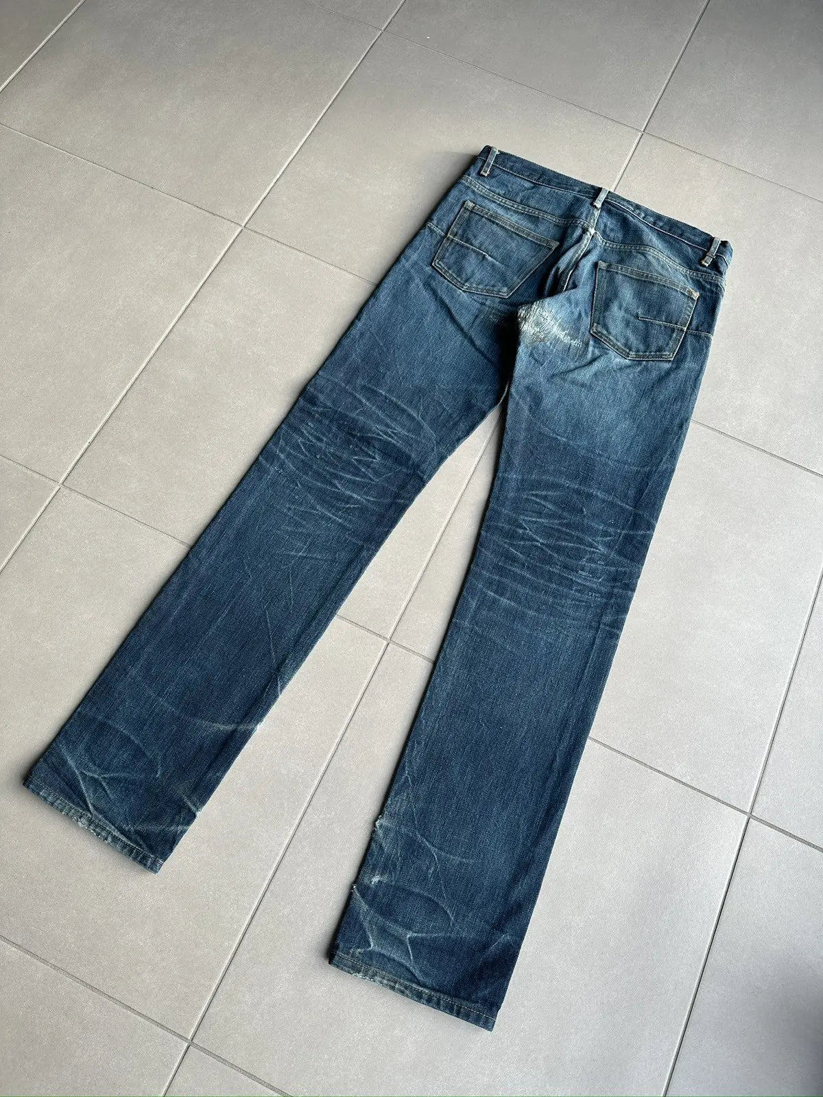 Dior homme AW07 “Navigate” raw MIJ jeans