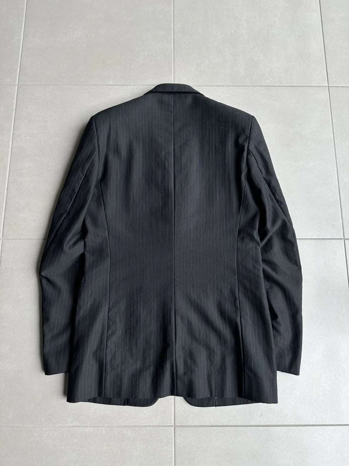 Ann Demeulemeester SS03 peak lapel Pinstripe blazer