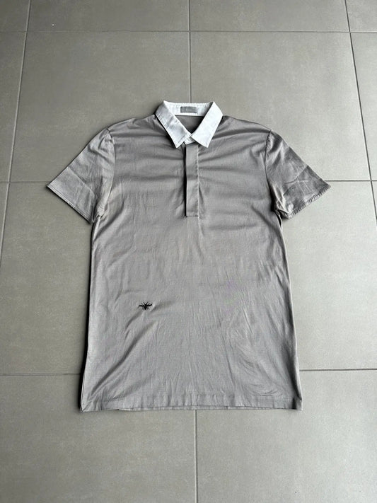 Dior Homme SS03 “Follow me” bee motif polo T-shirt