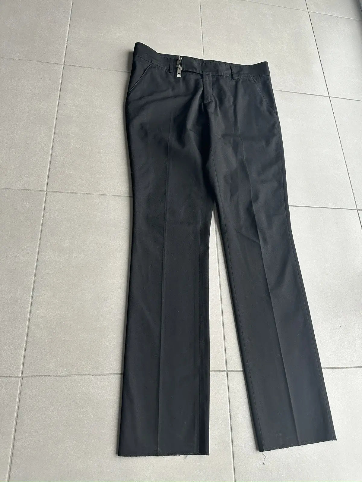 Dior homme AW04 “Victim of the crime” zip trousers