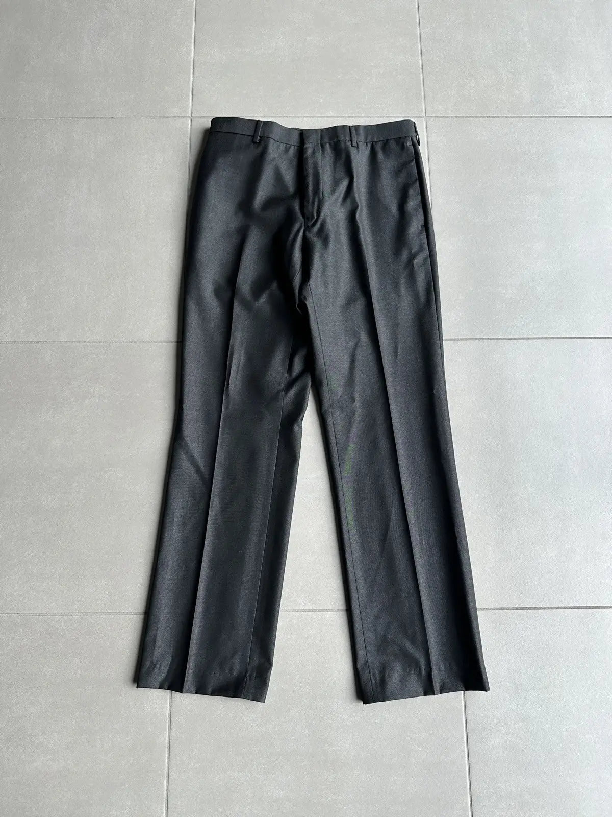 Dior Homme SS05 “BECK/Untitled” silk/wool shimmering slacks