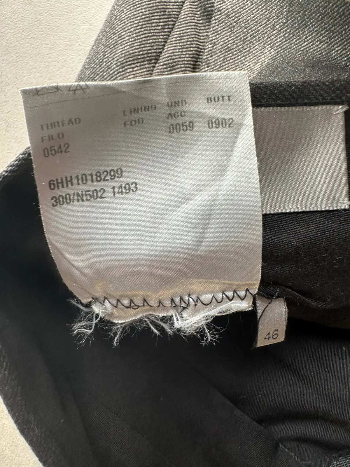 Dior Homme AW06 wide leg trousers