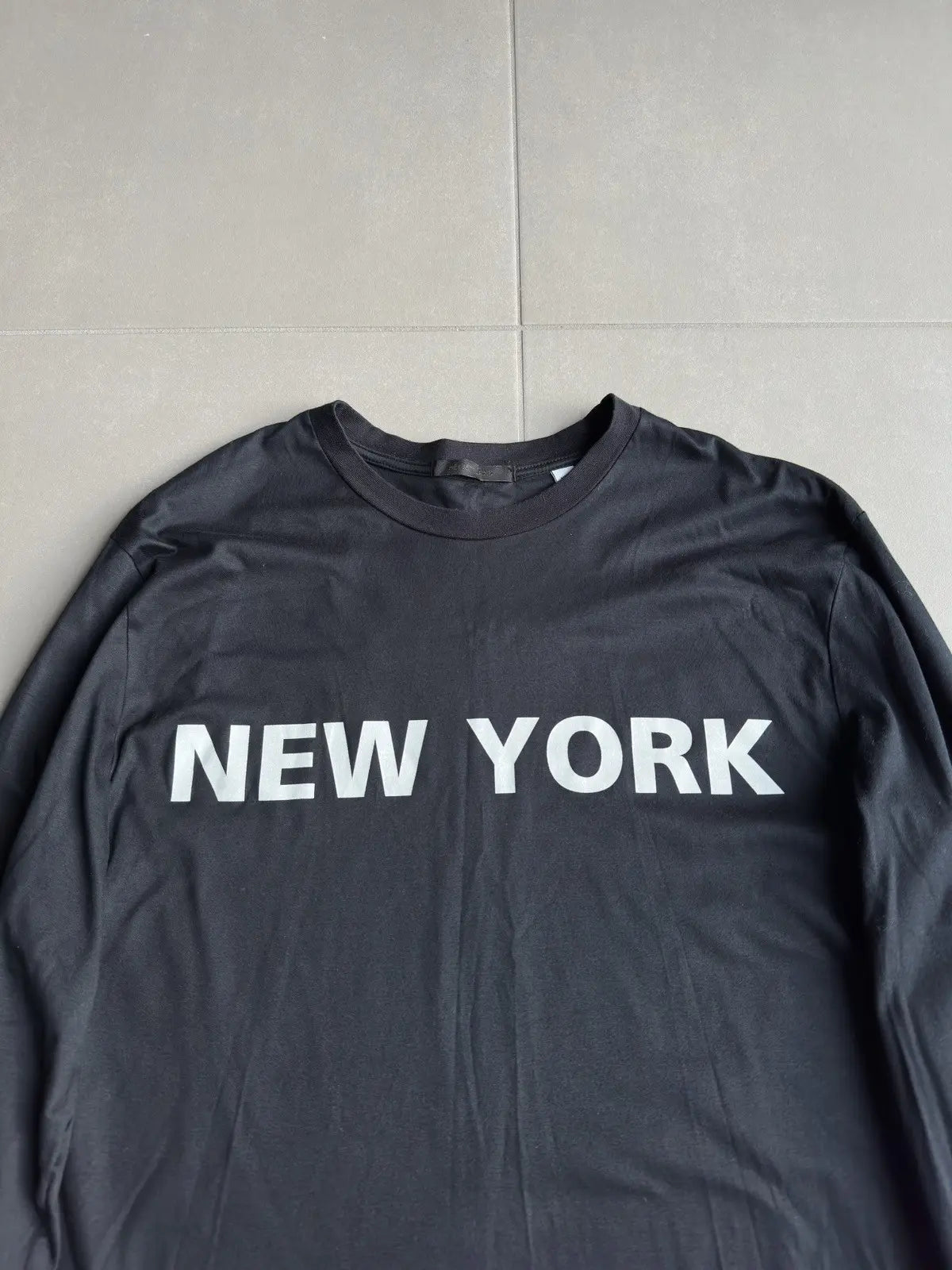 Helmut Lang AW2002 backstage long-sleeve shirt