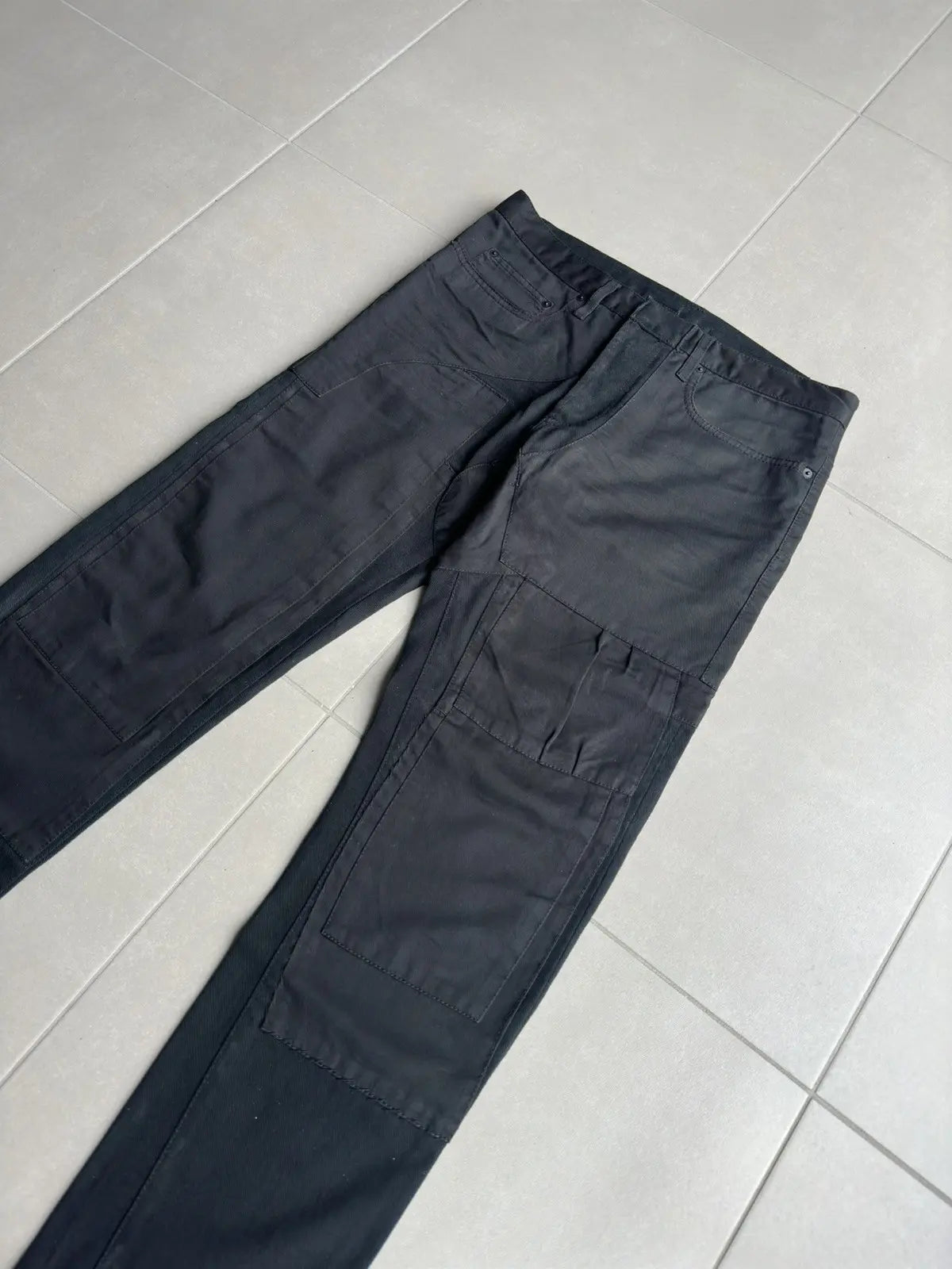 Dior Homme AW07 "Navigate" Patchwork jeans