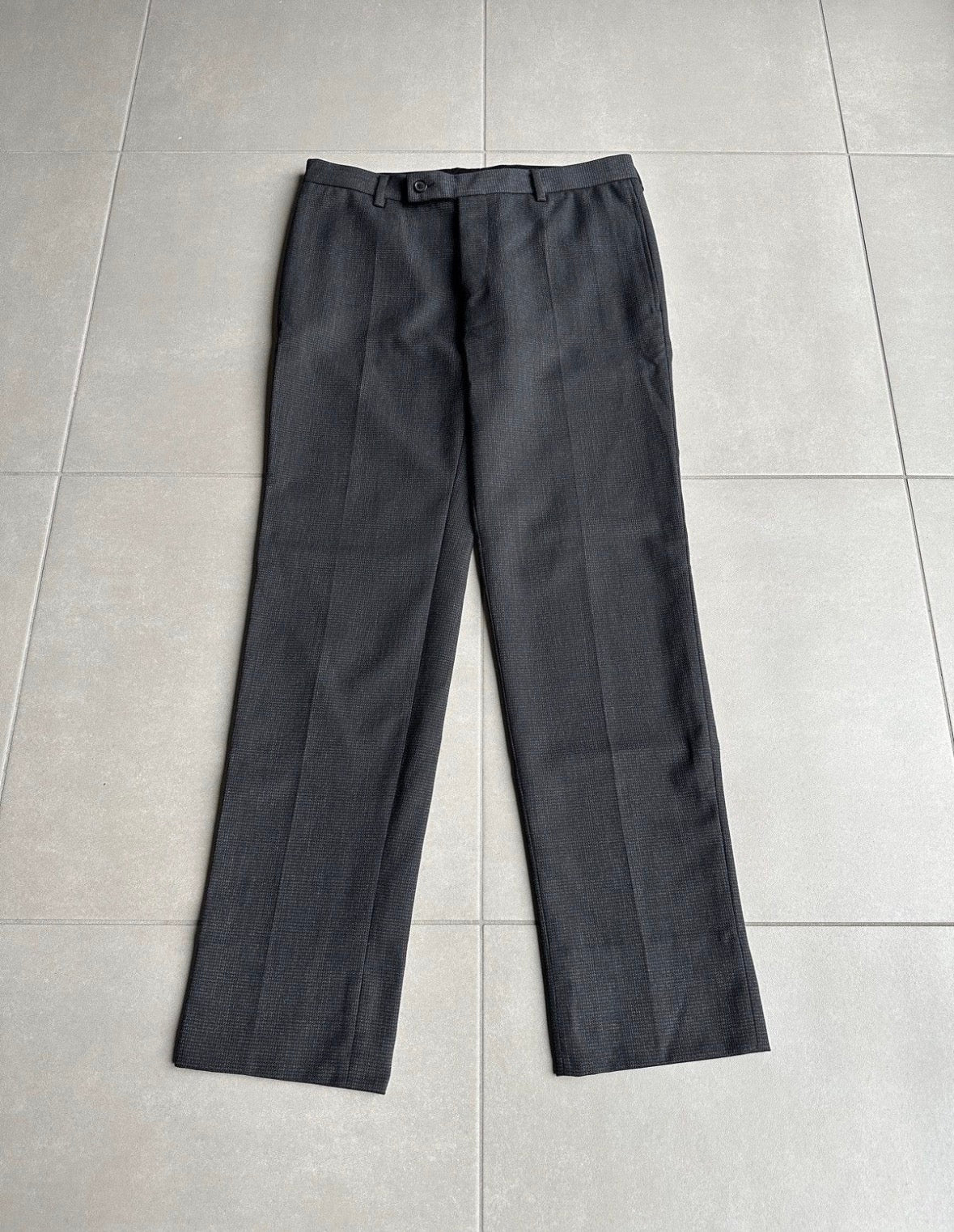 Dior homme AW07 "Navigate" textured wool trousers