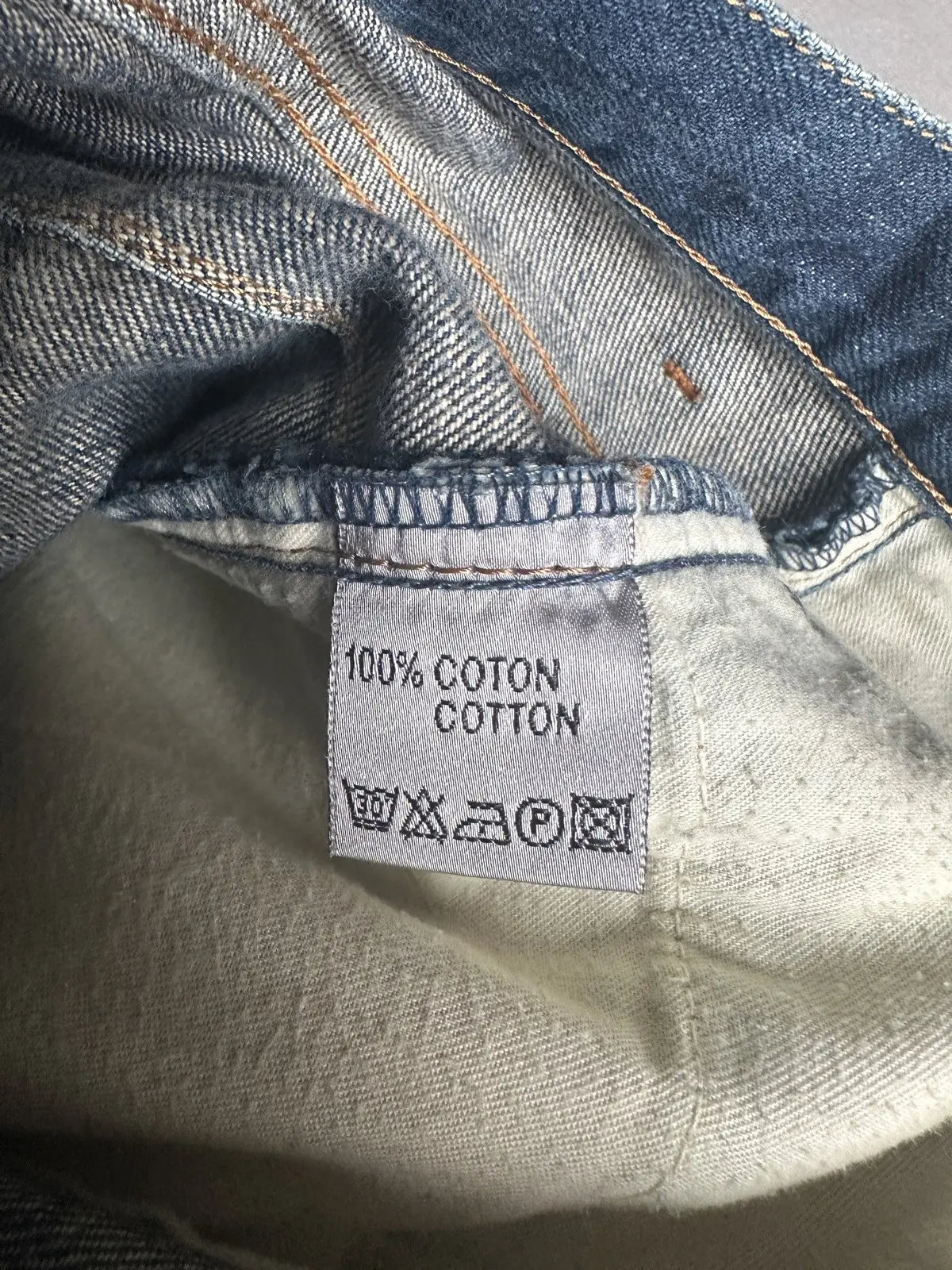 Dior Homme AW06 “These grey days” dust wash denim