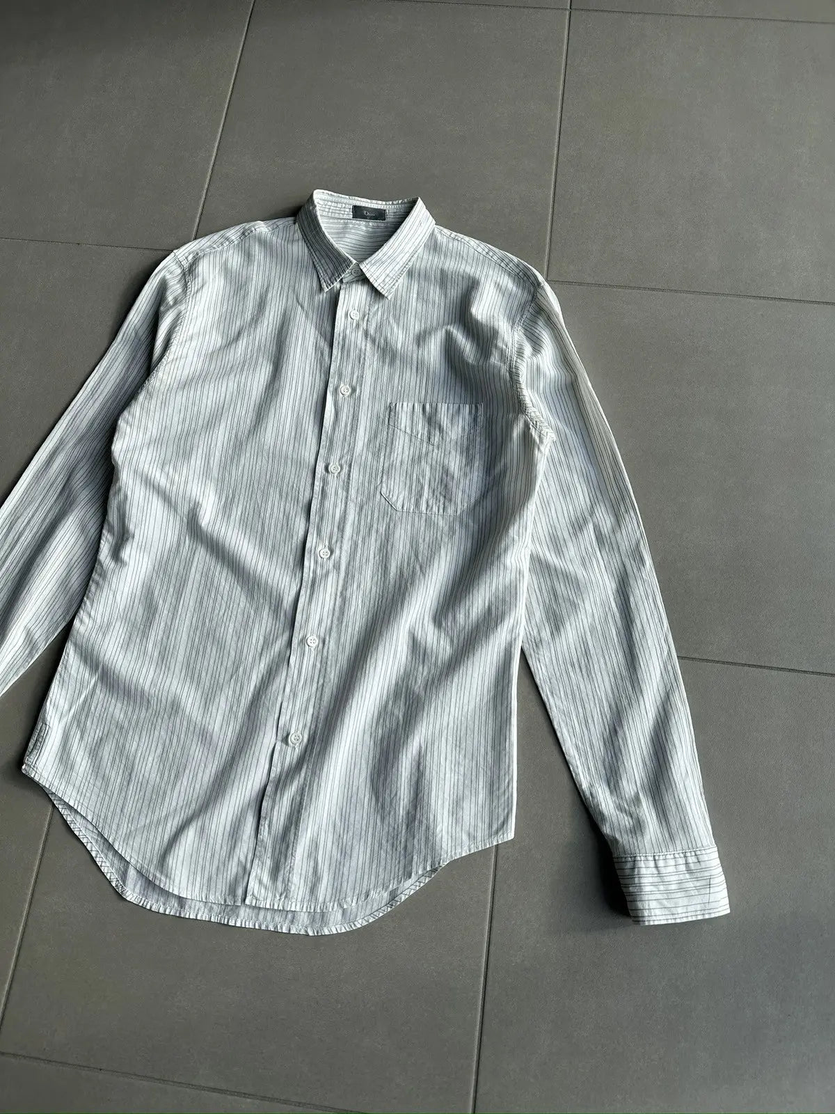 Dior Homme SS05 "BECK/Untitled"ストライプホワイトシャツ