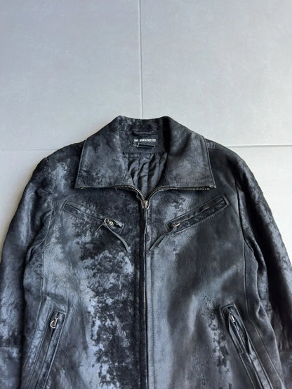 Ann Demeulemeester FW02 raw sheepskin jacket