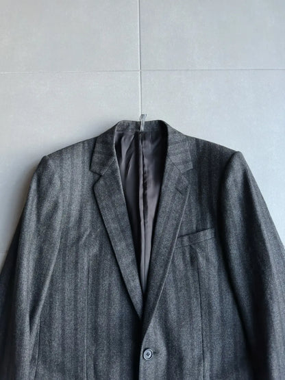 Dior Homme AW07 “Navigate” chalk pinstriped blazer